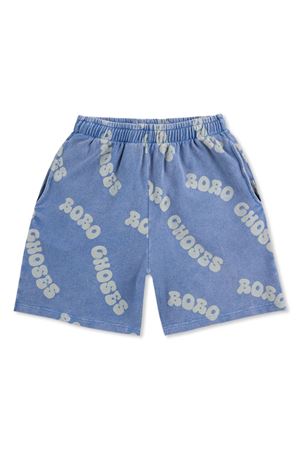 blue cotton shorts BOBO CHOSES KIDS | B125AC055421